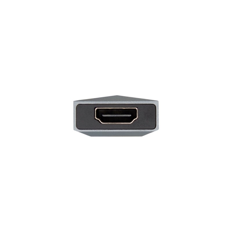 Hub USB Aisens ASUC-4P002-GR Noir Gris