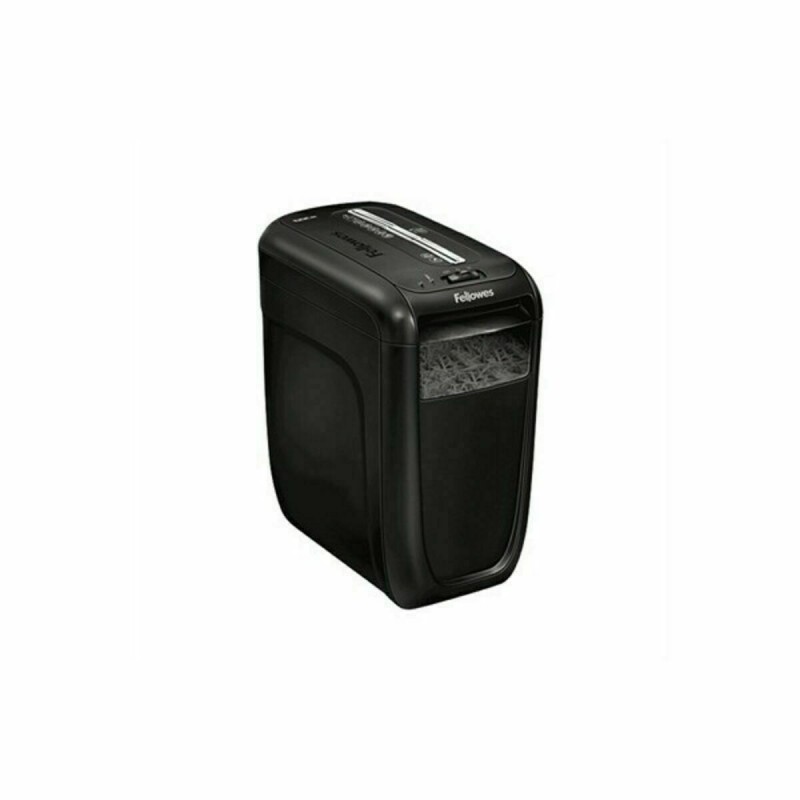 Déchiqueteuse de Papier Fellowes 60Cs 22 L Noir 22 L 10 Volets