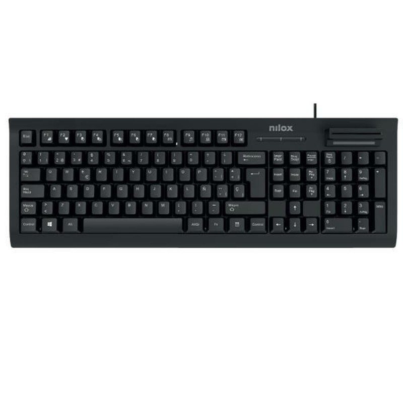 Clavier Nilox NXKIRE0001 Noir Multicouleur Espagnol Qwerty