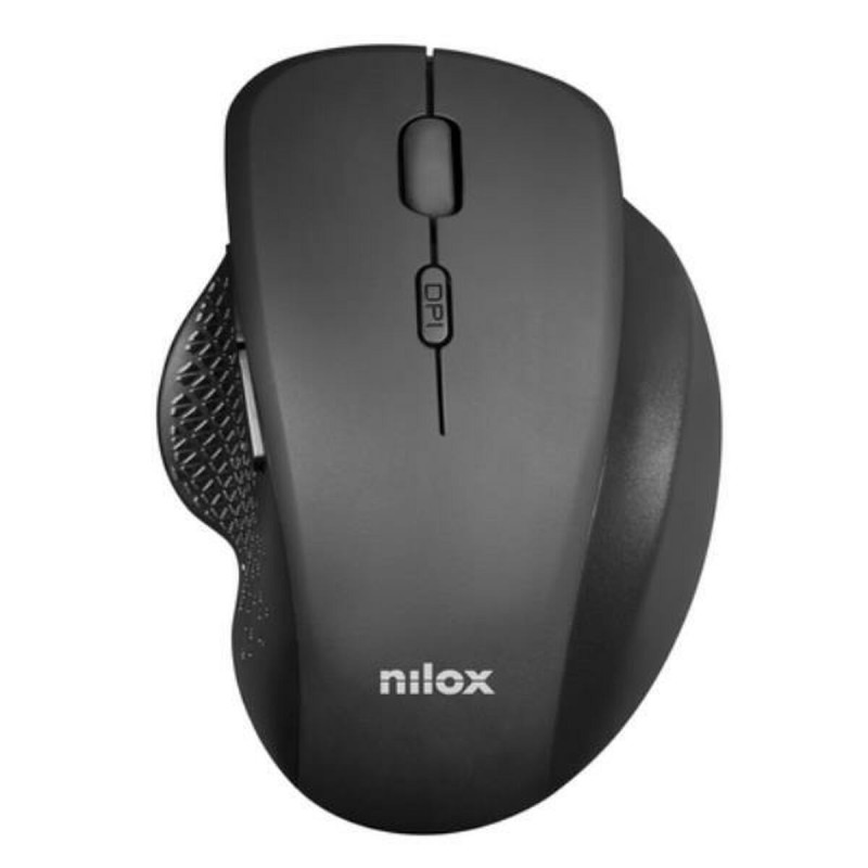 Souris sans-fil Nilox Ratón Wireless Ergonómico Negro Noir Rouge 3200 DPI