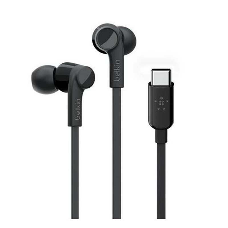 Casques avec Microphone Belkin G3H0002btBLK Noir