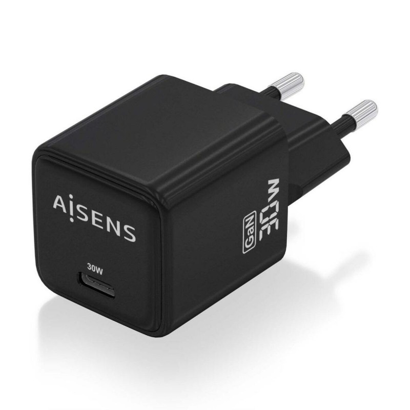 Chargeur mural Aisens PD3.0 QD4.0 Blanc Noir 30 W