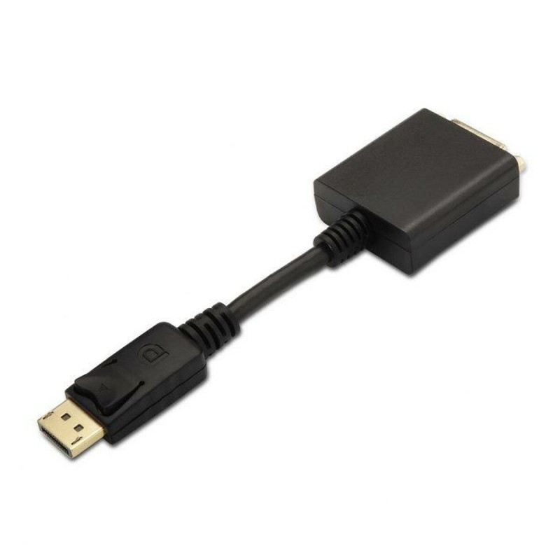 Adaptateur DisplayPort vers DVI Aisens Noir 15 cm