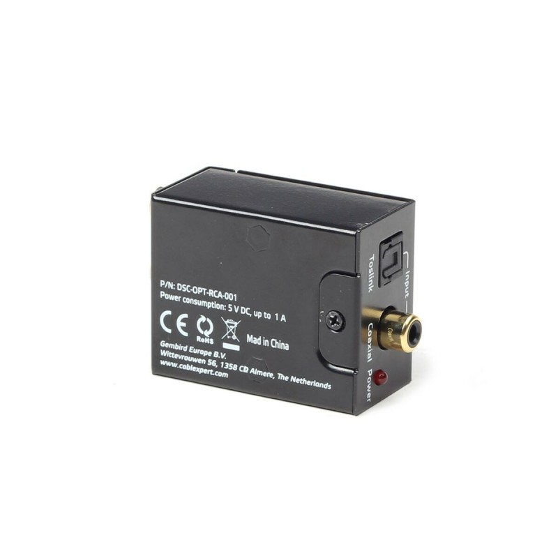 Convertisseur audio GEMBIRD DSC-OPT-RCA-001