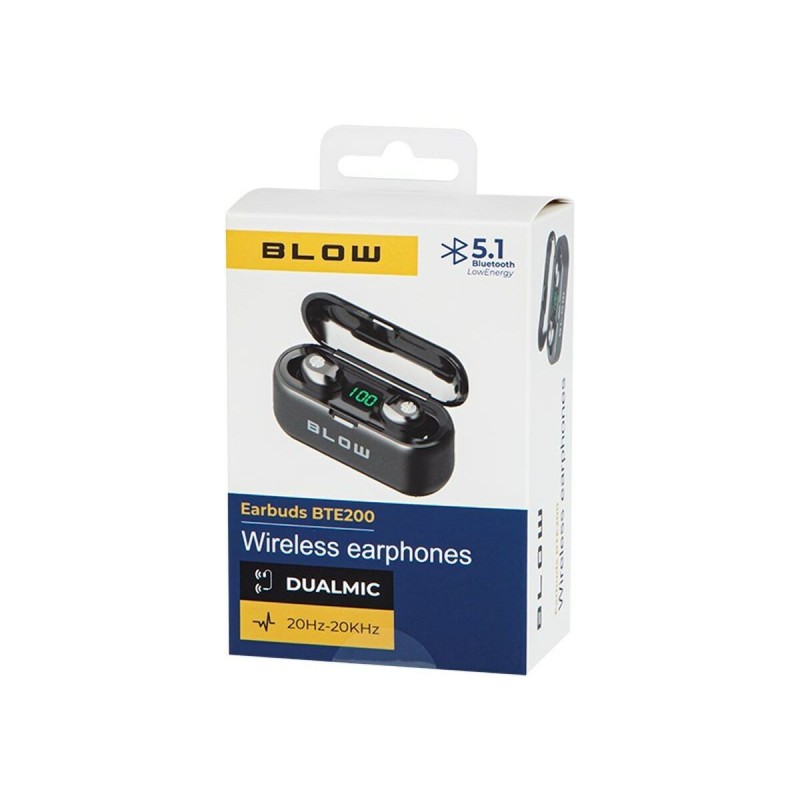 Écouteurs in Ear Bluetooth Blow BTE200 Noir