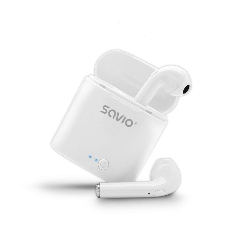 Écouteurs in Ear Bluetooth Savio TWS-01 Blanc