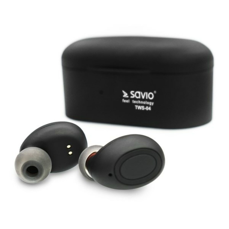 Écouteurs in Ear Bluetooth Savio TWS-04 Noir Graphite