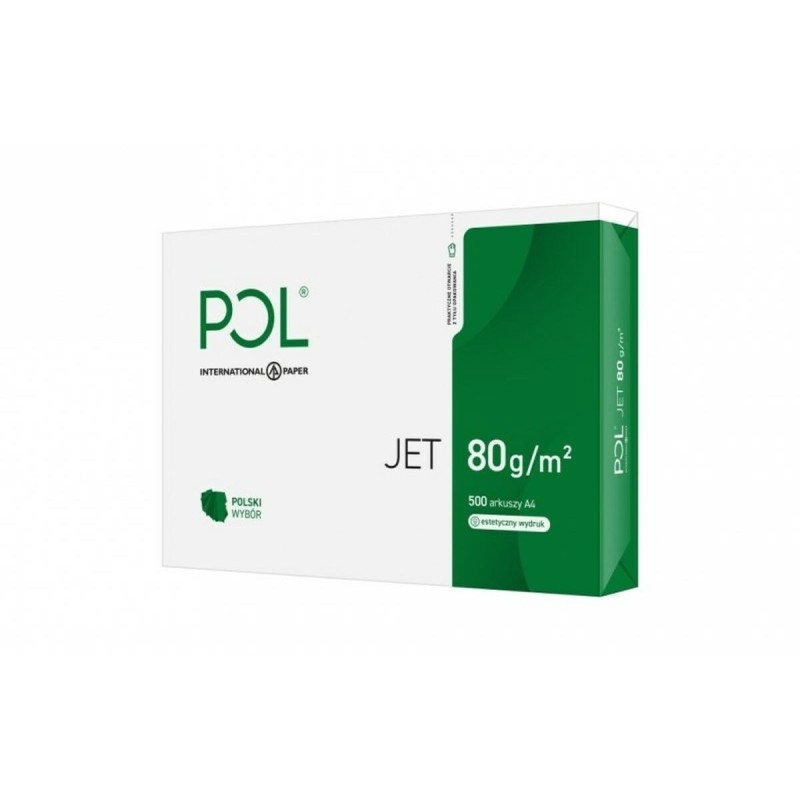 Papier pour imprimante POL International Paper Jet Blanc A4 500 Volets