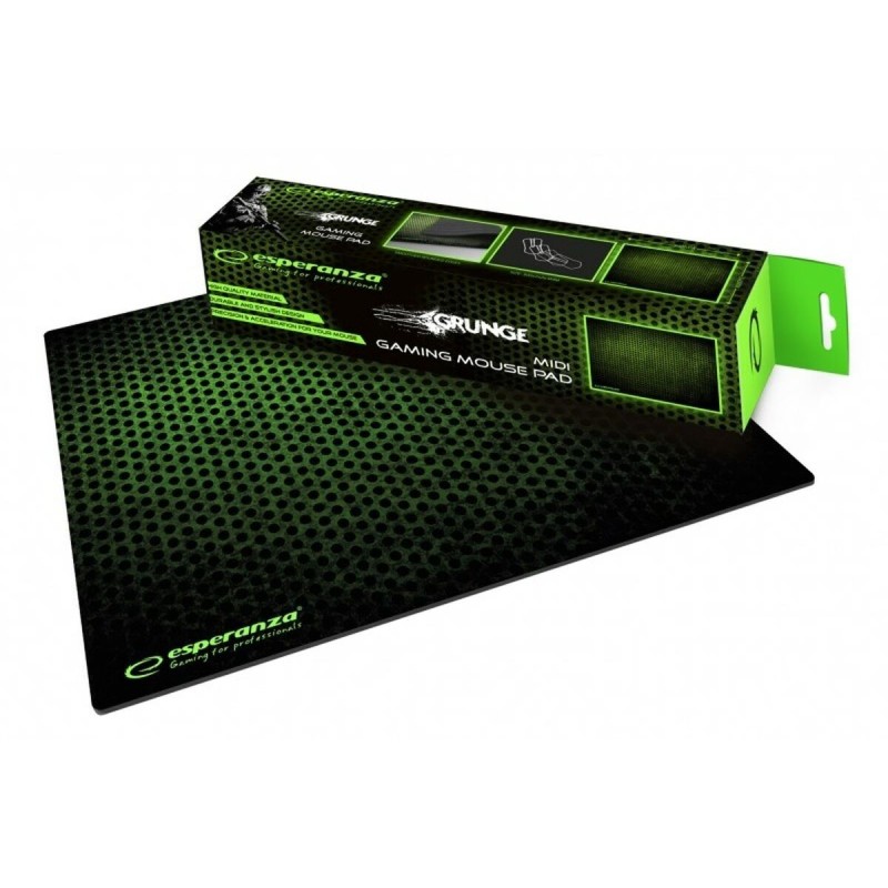 Tapis Antidérapant Esperanza EGP102G Blanc Noir Vert Noir/Vert Imprimé