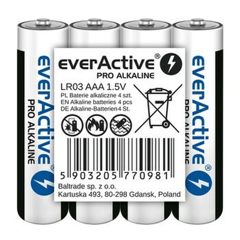 Batteries EverActive LR03 1