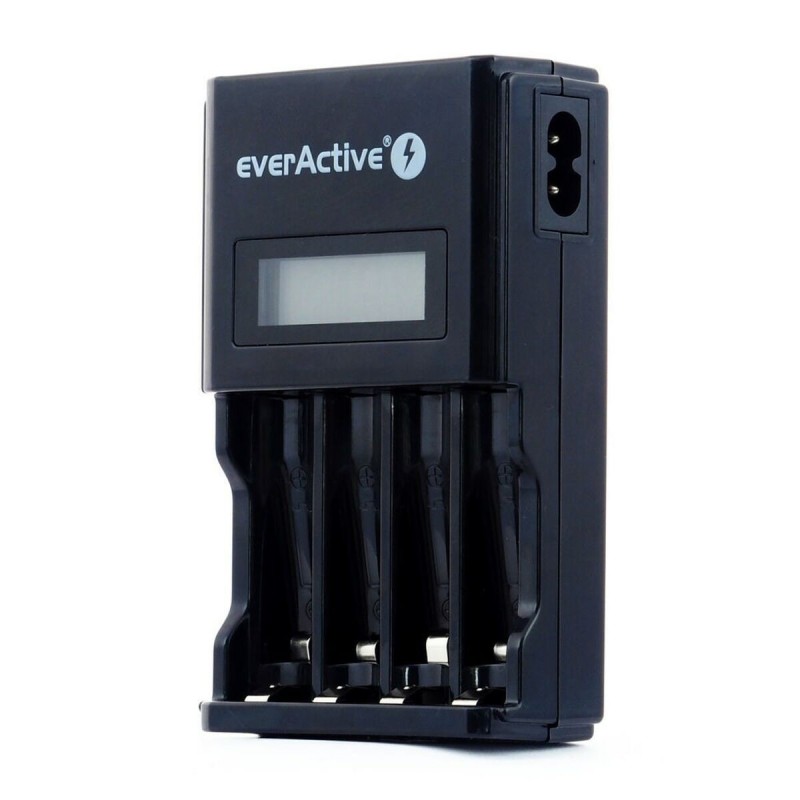 Chargeur de batterie EverActive NC450B Piles x 4