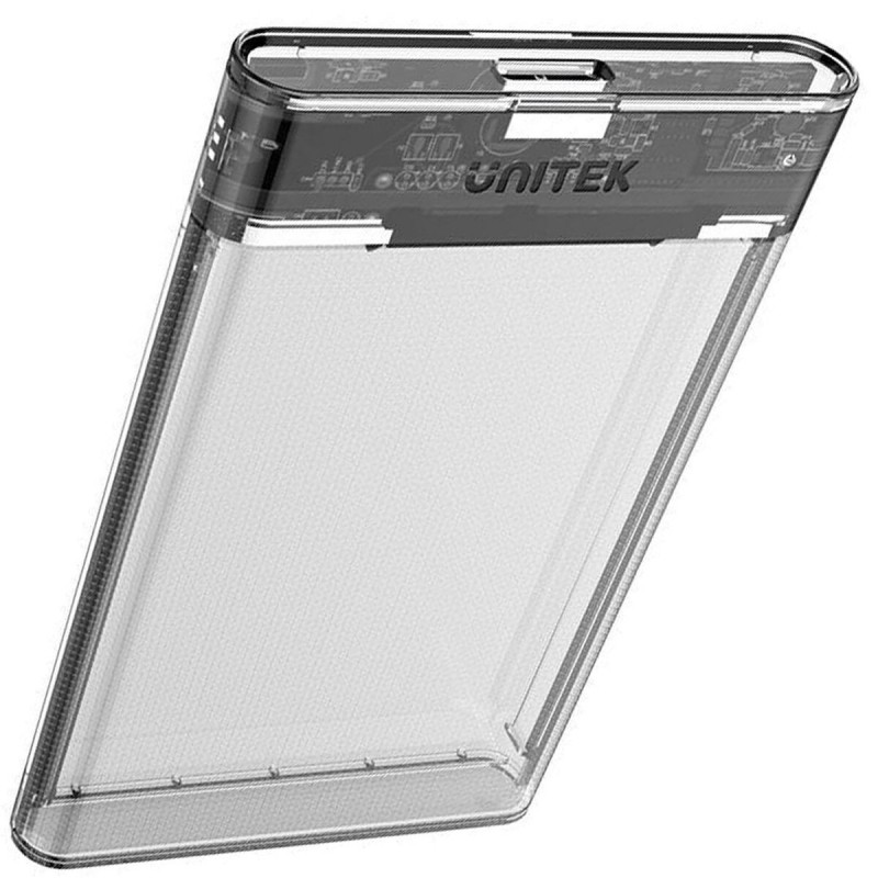 Boîtier Externe Unitek S1103A Gris Transparent 2