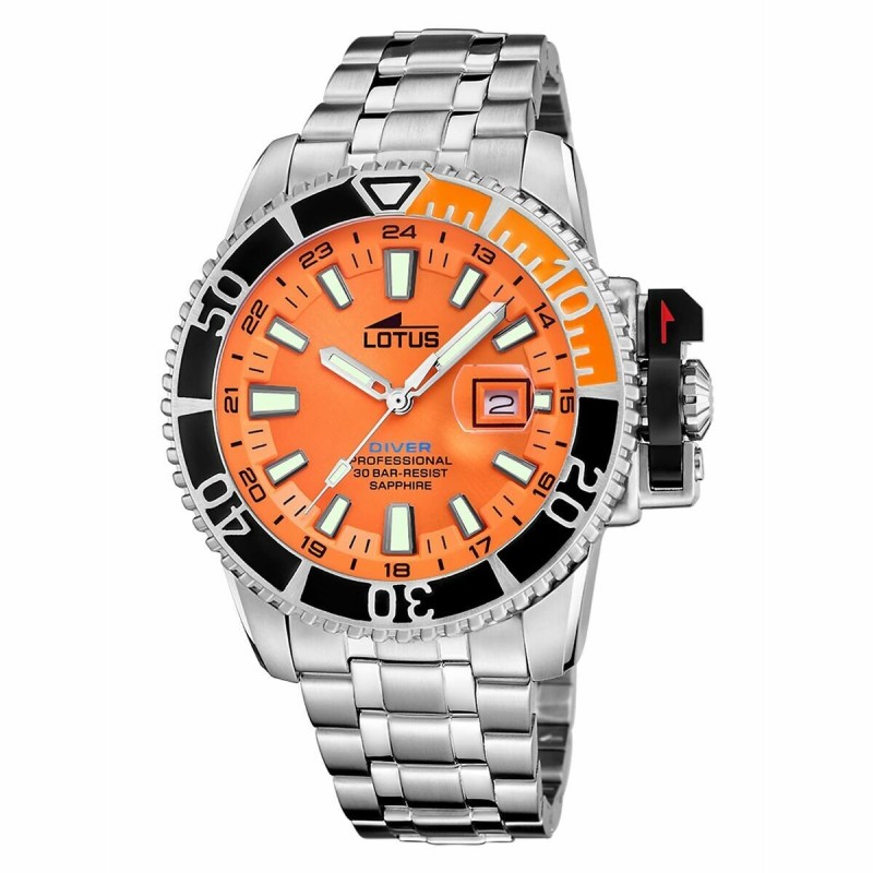 Montre Homme Lotus LOTUS Orange Argenté