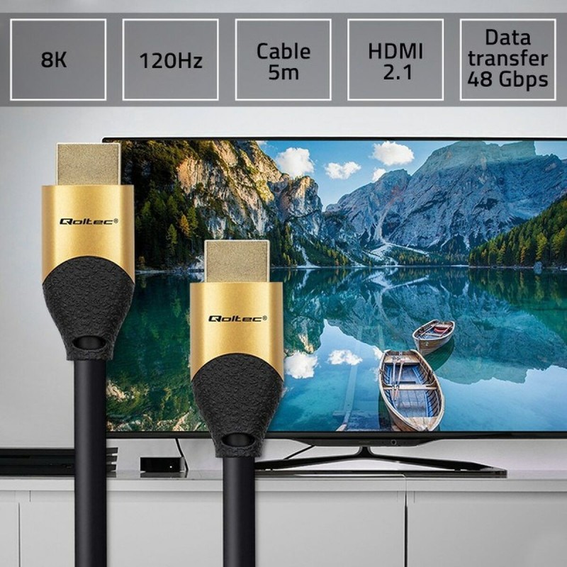 Câble HDMI Qoltec 50357