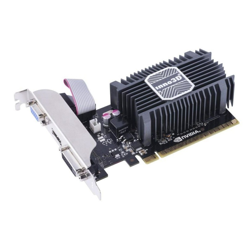 Carte Graphique INNO3D N730-1SDV-E3BX NVIDIA GeForce GT 730 2 GB GDDR3