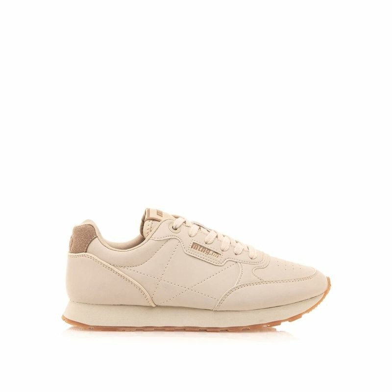 Baskets Casual pour Femme Mustang Joggo Blanc