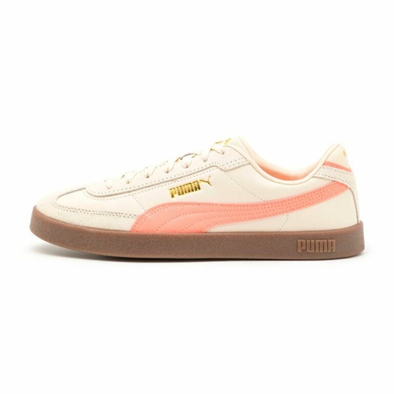 Baskets Casual pour Femme Puma Club II Era Beige