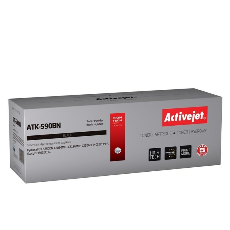 Toner Compatible Activejet ATK-590BN Noir