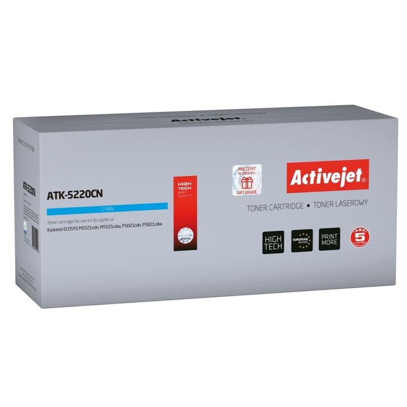 Toner Activejet ATK-5220CN Cyan