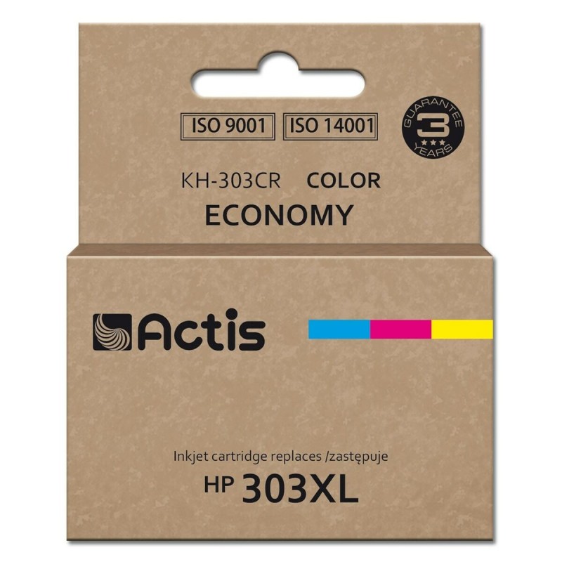 Cartouches de remplacement Actis KH-303CR Jaune Cyan Magenta Cyan/Magenta/Jaune