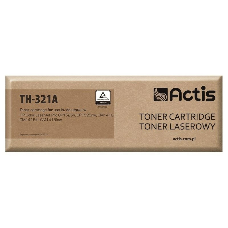 Toner Actis TH-321A Multicouleur Cyan