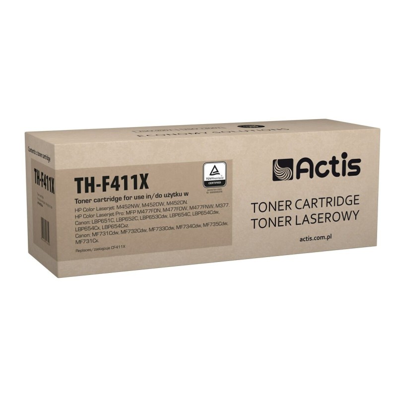 Toner Actis TH-F411X                        Multicouleur Cyan