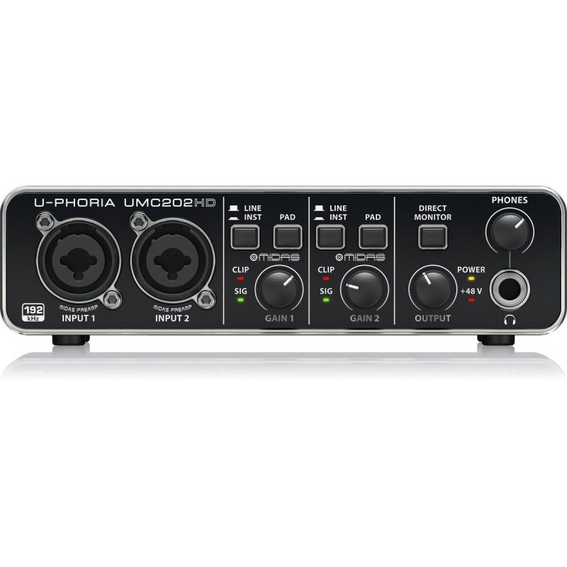 Interface audio Behringer UMC202HD