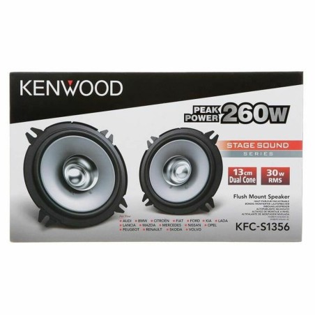 Haut-parleurs Kenwood KFC-S1356 2 Pièces (2 Unités)