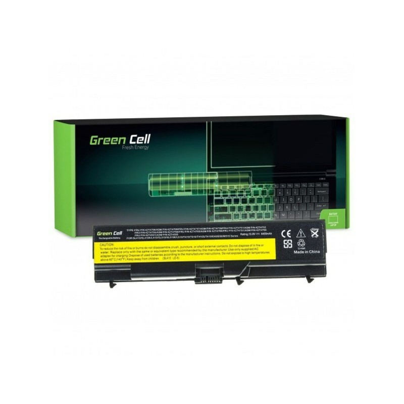 Batterie pour Ordinateur Portable Green Cell LE05 Noir 4400 mAh