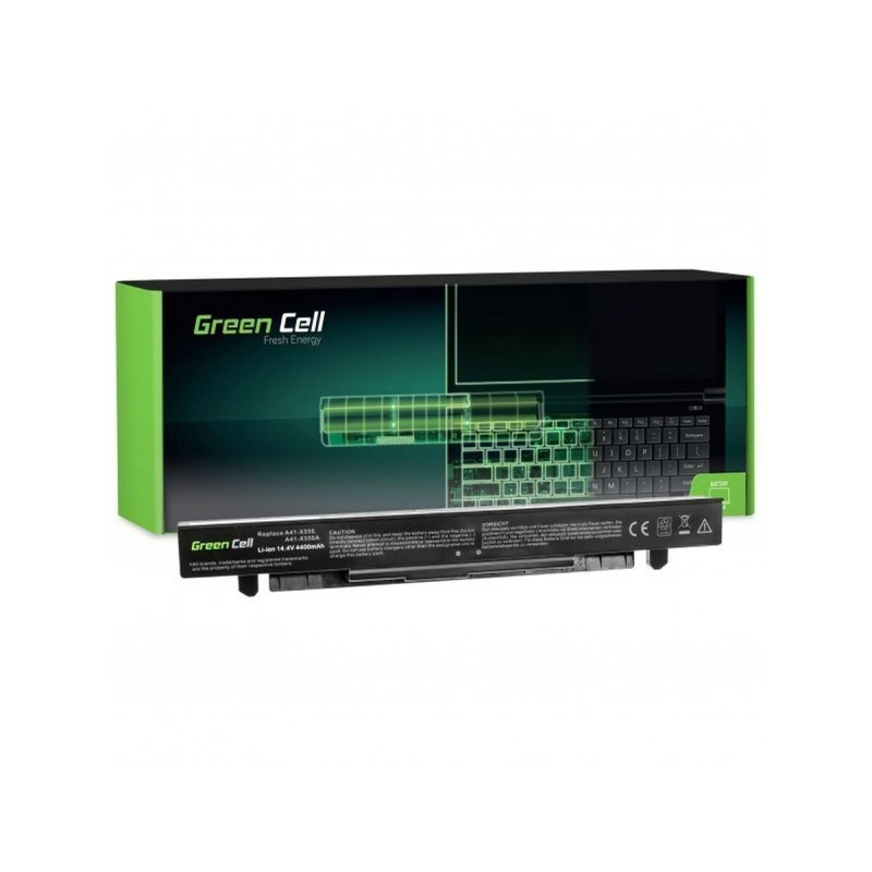 Batterie pour Ordinateur Portable Green Cell AS68 Noir 4400 mAh