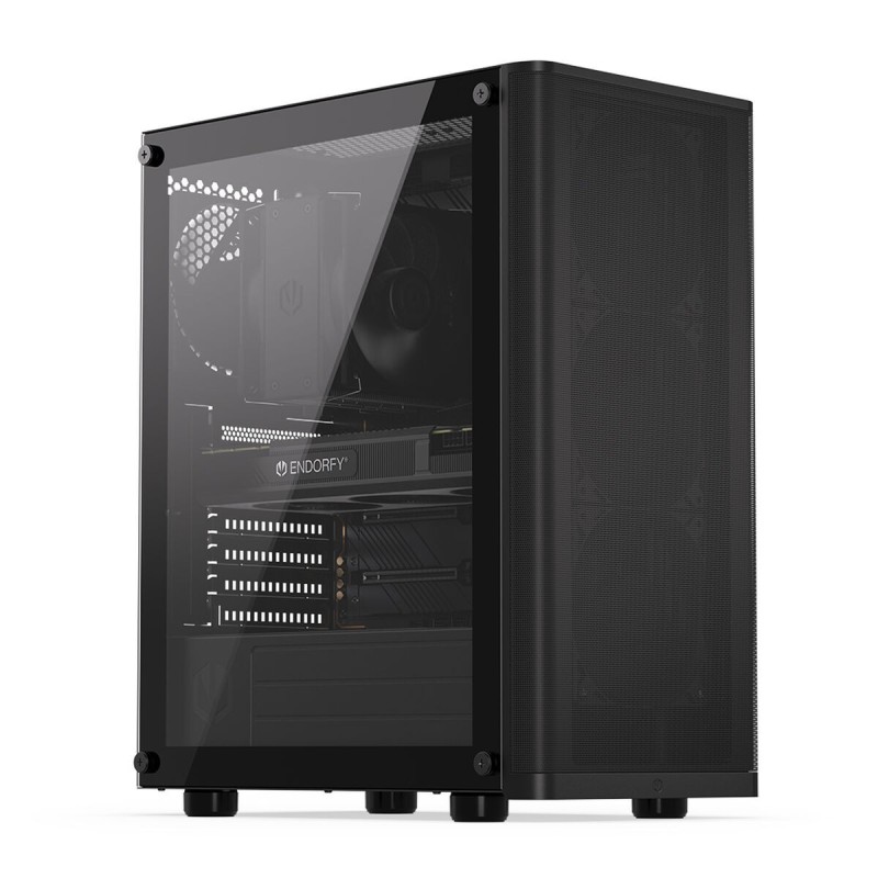 Boîtier ATX semi-tour Endorfy Ventum 200 Air Noir