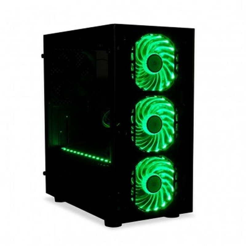 Boîtier Demi Tour Micro ATX Ibox PASSION V4 Noir Multicouleur