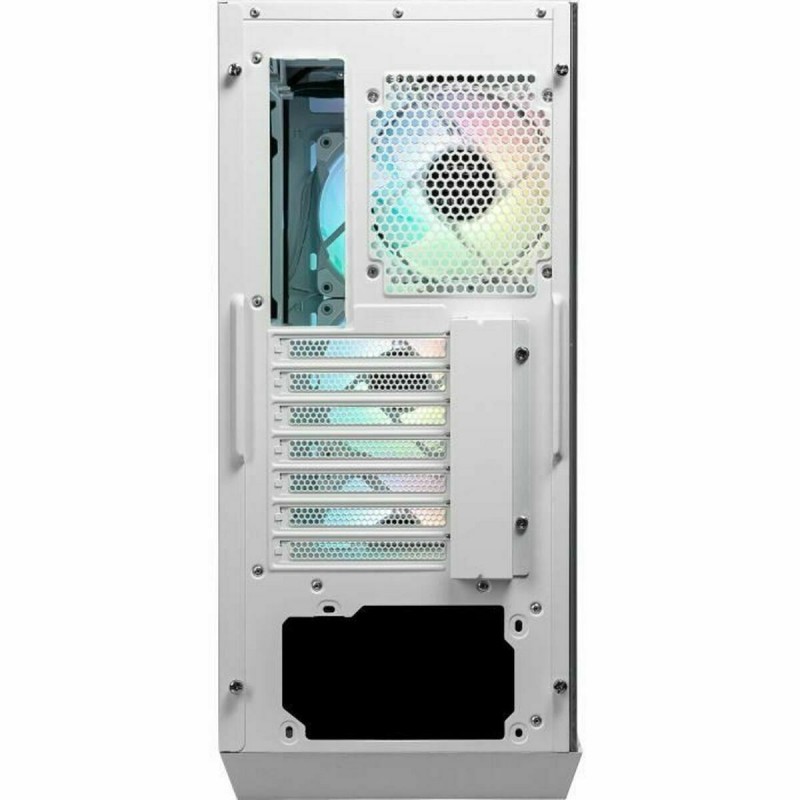 Boîtier ATX semi-tour MSI CAS MPG GUNGNIR 110R WHITE Blanc Multicouleur RGB