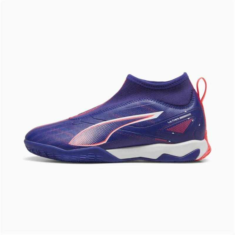 Chaussures de Futsal pour Enfants Puma Ultra 5 Match+ Ll It + Mid Violet