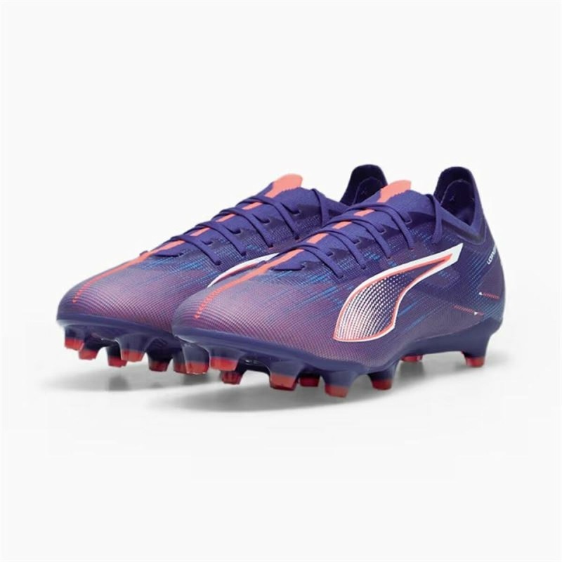 Chaussures de Football pour Adultes Puma Ultra 5 Match Fg/Ag Violet