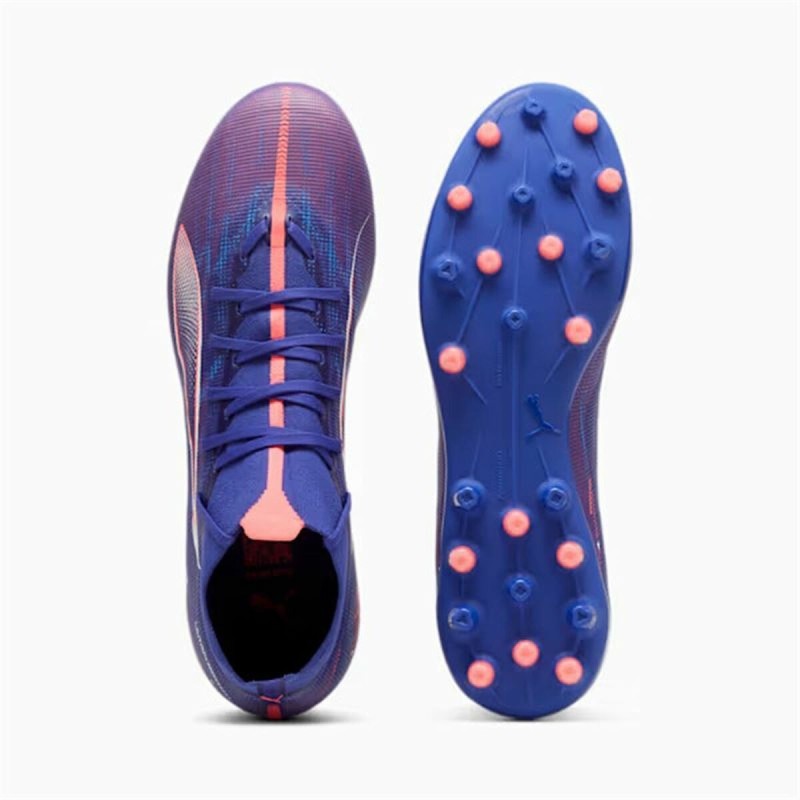 Chaussures de Football pour Adultes Puma Ultra 5 Match+ Mg Violet