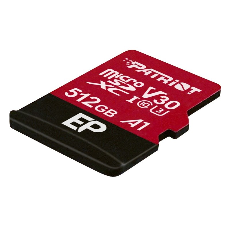 Carte Micro SD Patriot Memory EP V30 A1 512 GB