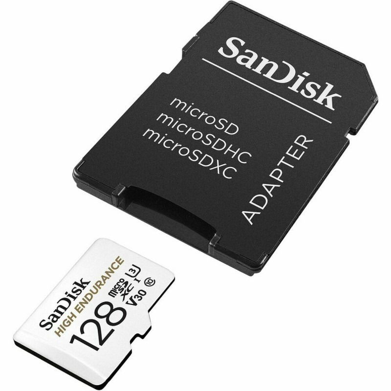 Carte Mémoire Micro SD avec Adaptateur SanDisk High Endurance 128 GB UHS-I