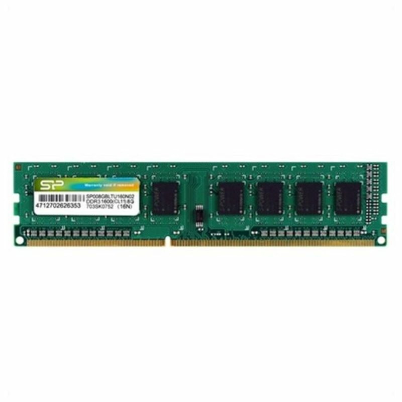 Mémoire RAM Silicon Power SP008GBLTU160N02 DDR3 240-pin DIMM 8 GB 1600 Mhz 8 GB 1600 mHz CL11