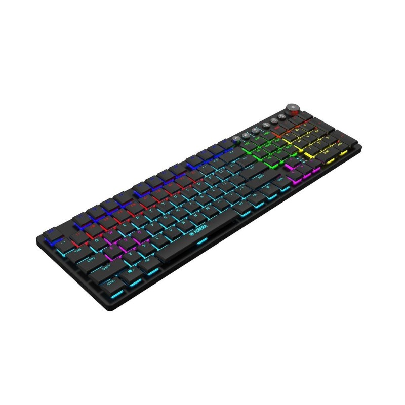 Clavier Ibox AURORA K-6 Noir Anglais QWERTY