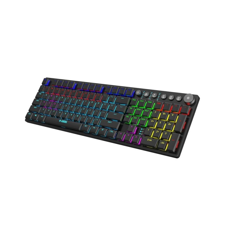 Clavier Ibox AURORA K-6 Noir Anglais QWERTY