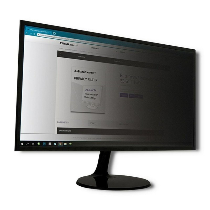 Filtre de Confidentialité pour Moniteur Qoltec 51055