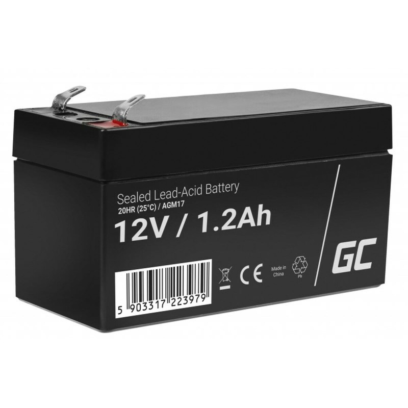 Batterie pour Système d'Alimentation Sans Interruption Green Cell AGM17 1.2 Ah 12 V