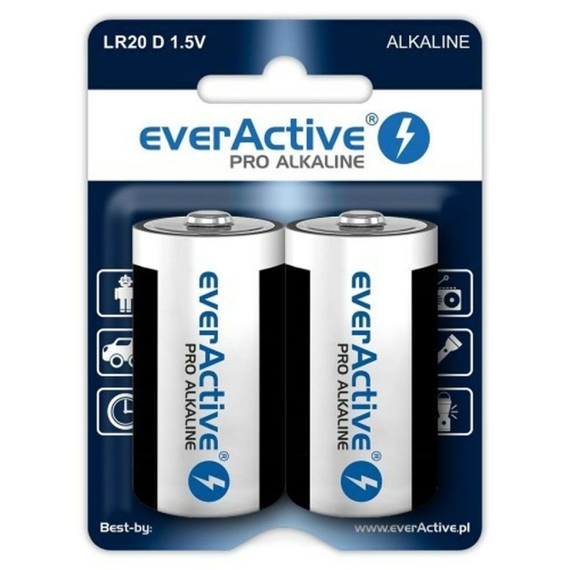 Batteries EverActive LR20 1