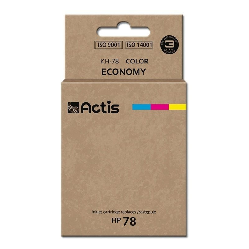 Cartouche d'Encre Compatible Actis KH-78 Cyan/Magenta/Jaune