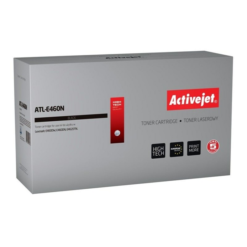 Toner Compatible Activejet ATL-E460N Noir