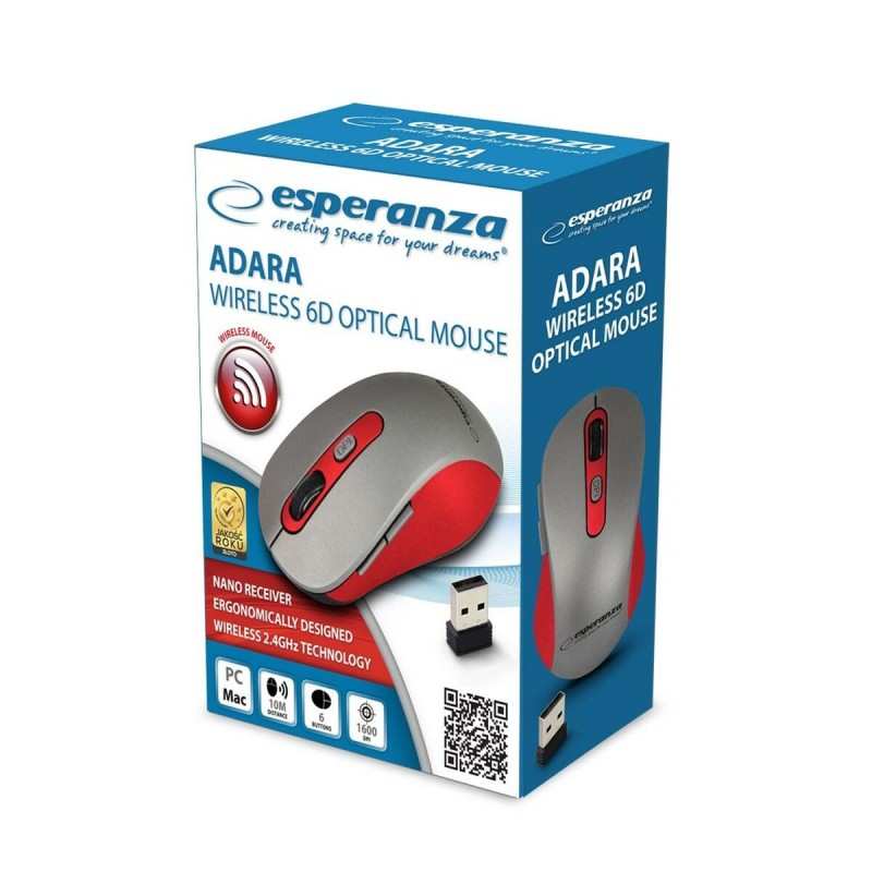 Souris Esperanza EM131R Gris