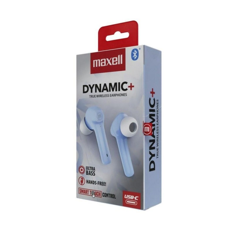 Casques avec Microphone Maxell Dynamic+ Bleu