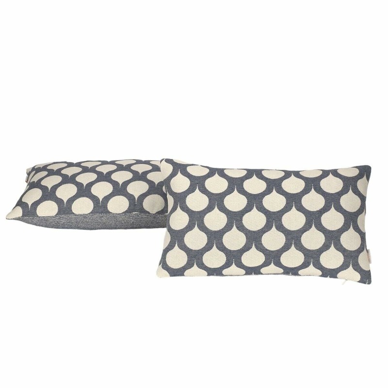 Housse de coussin Alexandra House Living Bleu 2 Unités