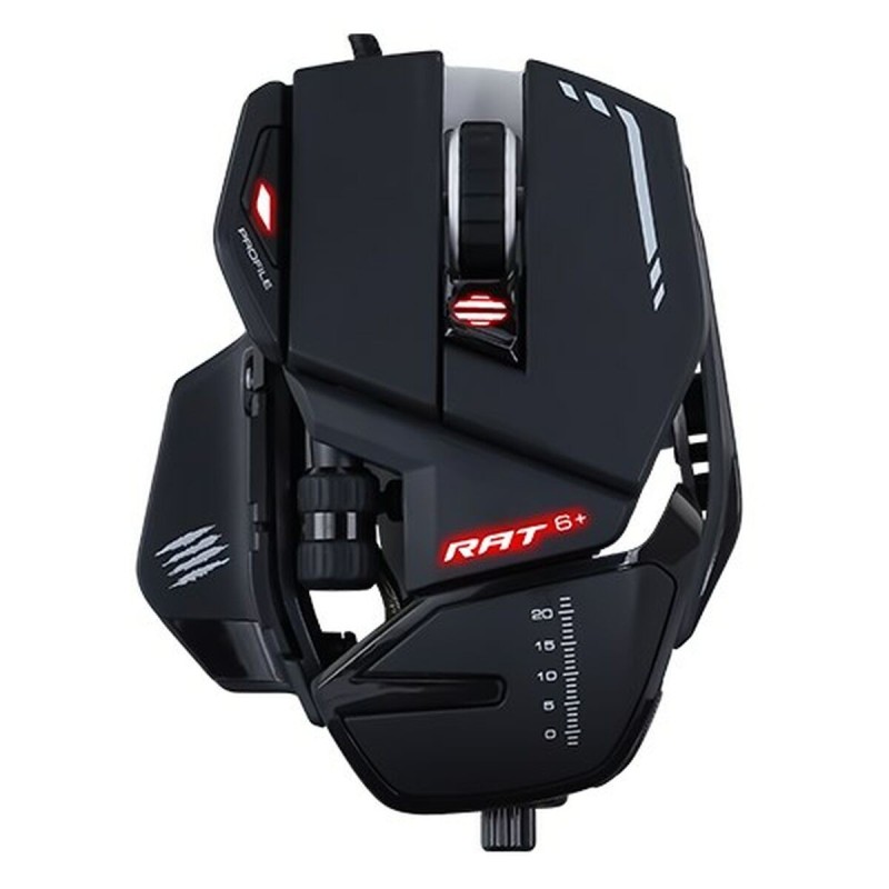 Souris Optique Sans Fil Mad Catz MR04DCINBL000-0 Bleu Noir Rouge Vert